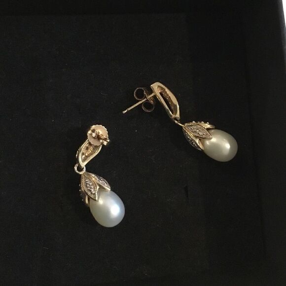 CULTUREDâ
FRESHWATER PEARLSâ
DIAMONDâ
RING - Picture 3 of 4